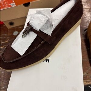 New Womens Brown Loafers size 8.5
